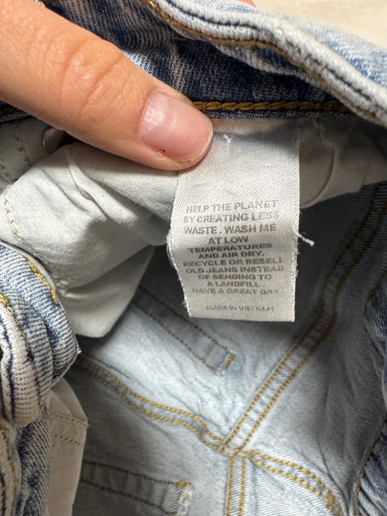 PacSun women’s size 25 Light Blue Straight Leg Jeans - Picture 6 of 6